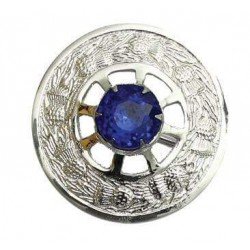 Plaid Brooches